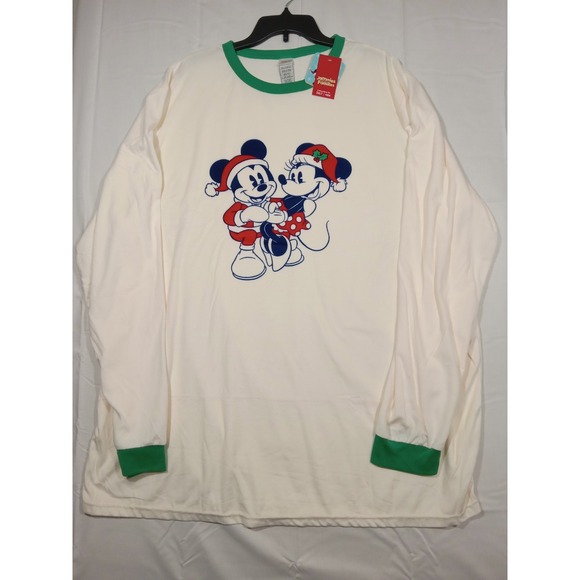 Disney's Mickey Mouse Big & Tall Pajama Top & Bottoms Set Jammies Family 3XLT - Picture 2 of 9